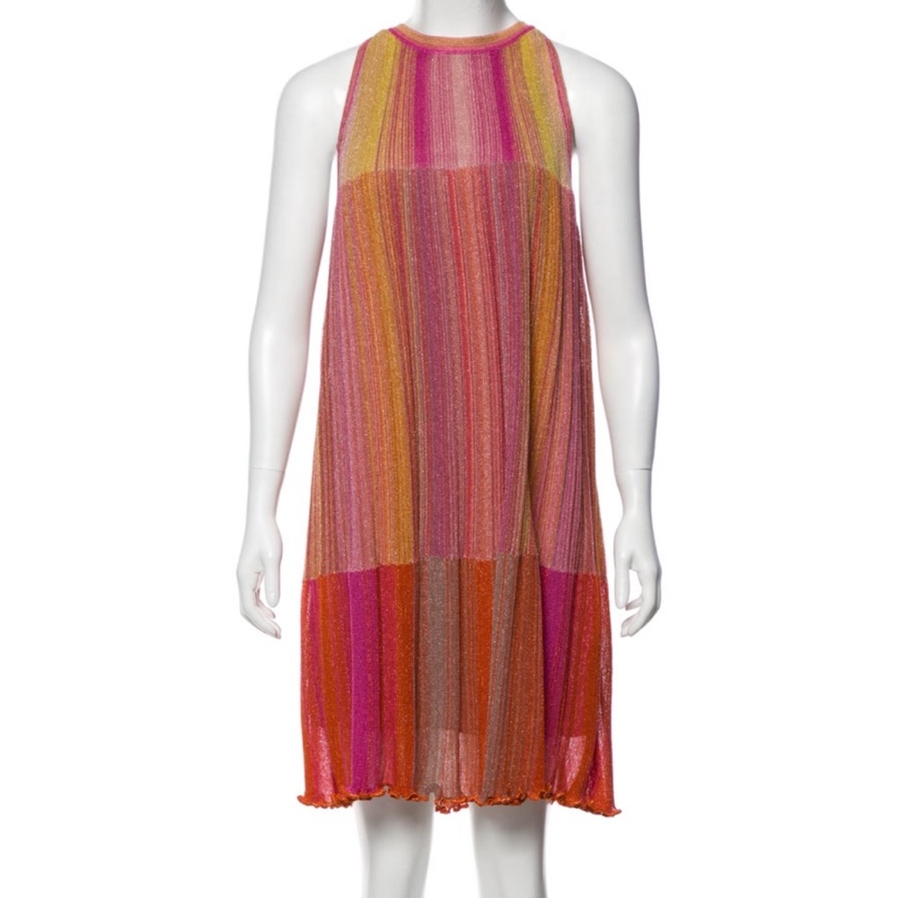 M Missoni metallic tent dress